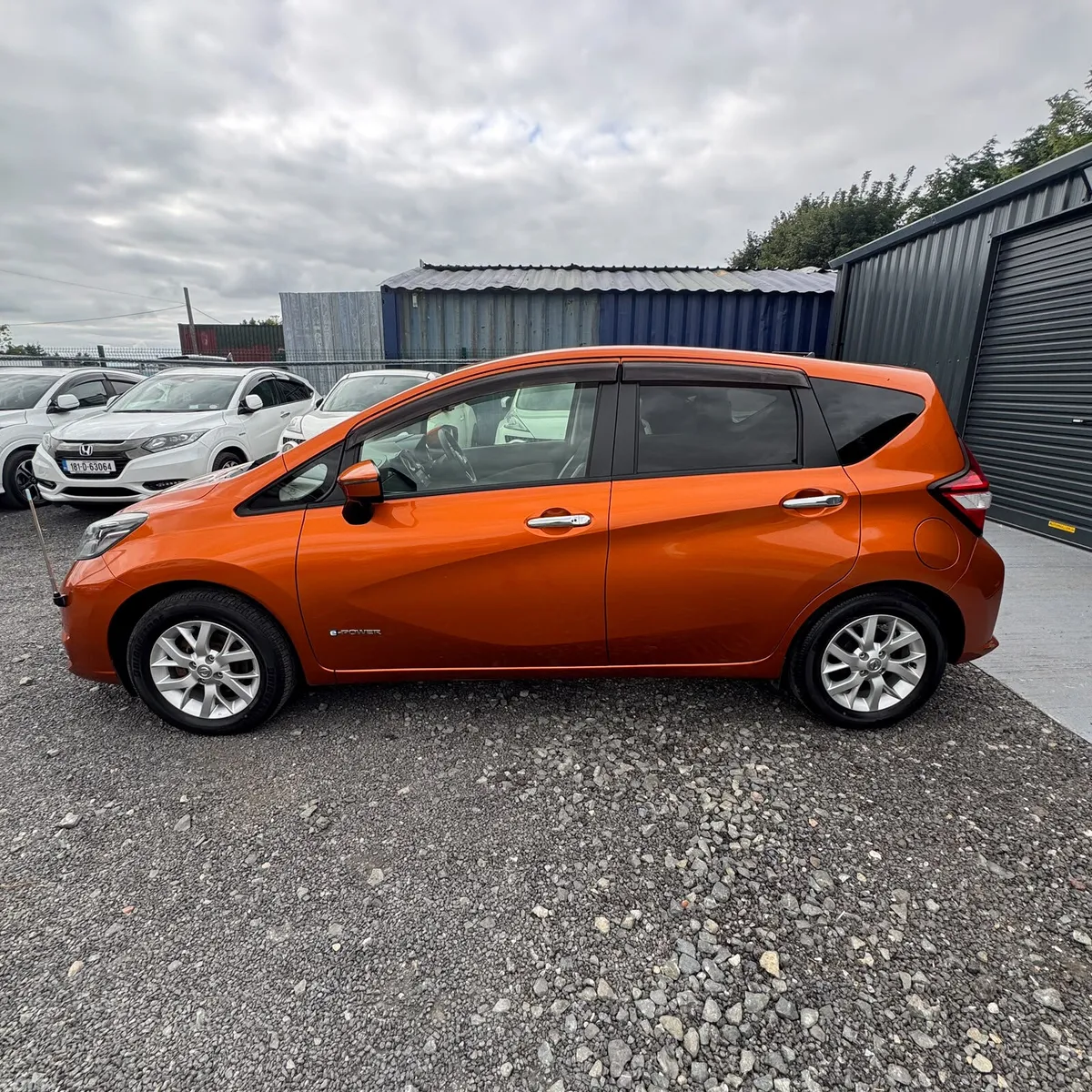 Nissan Note Hatchback, Petrol Hybrid, 2018, Orange