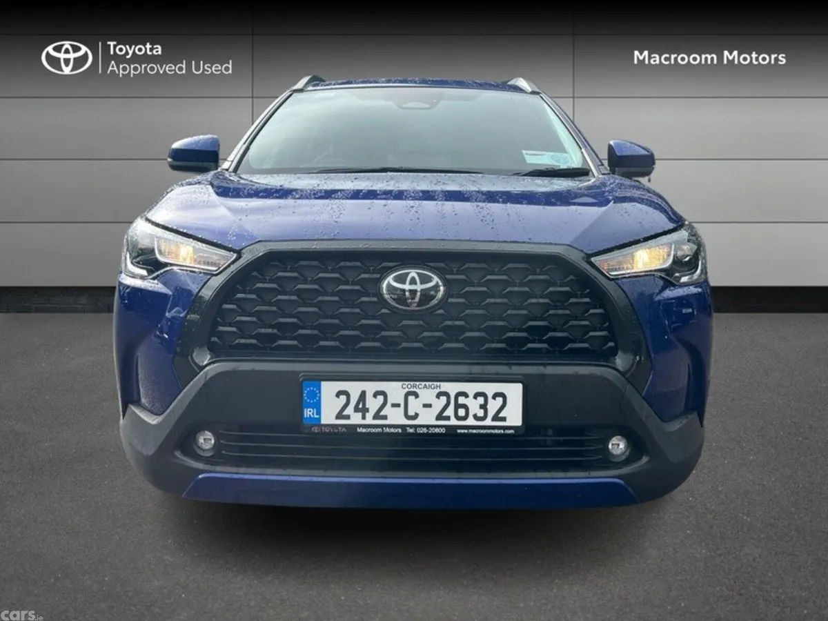 Toyota Corolla Cross SUV, Petrol Hybrid, 2024, Blue
