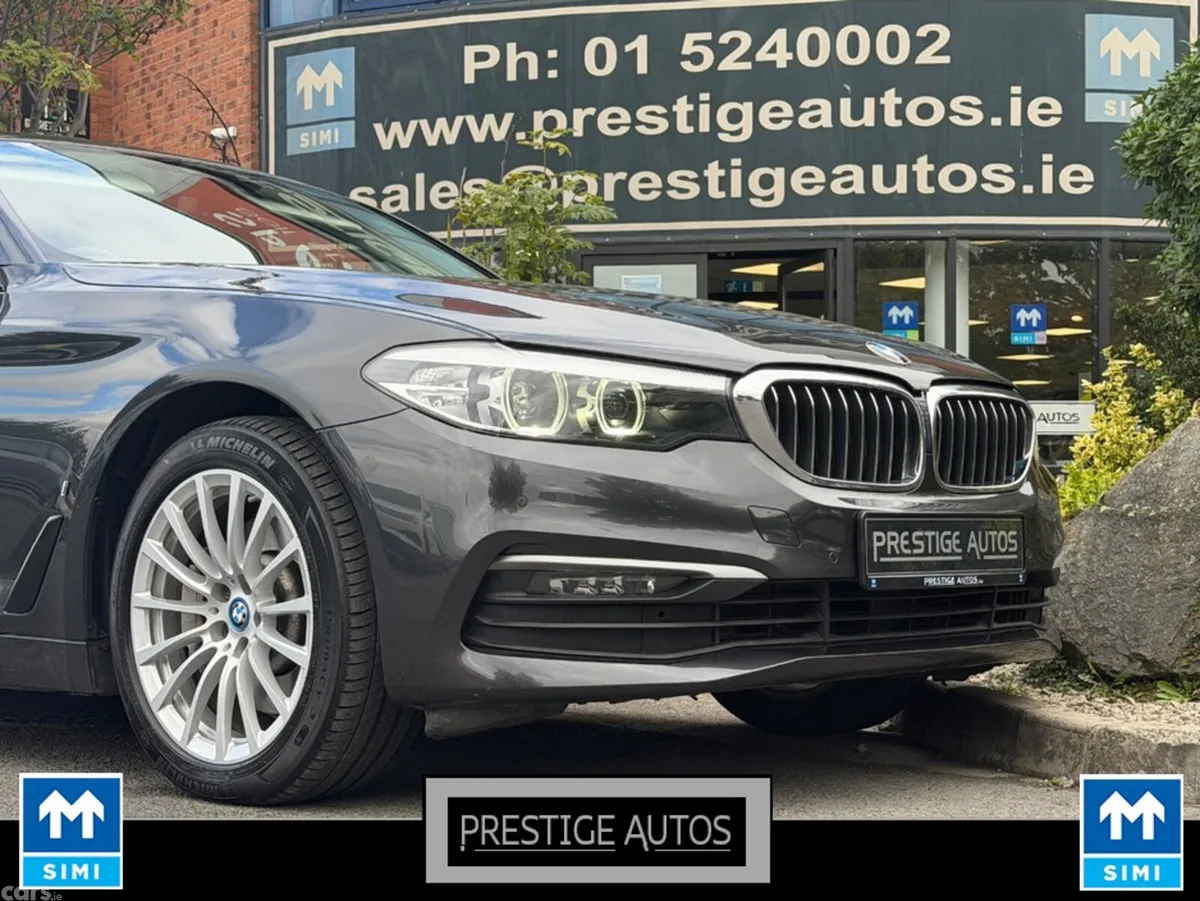 BMW 5-Series Saloon, Petrol Plug-in Hybrid, 2019, Grey