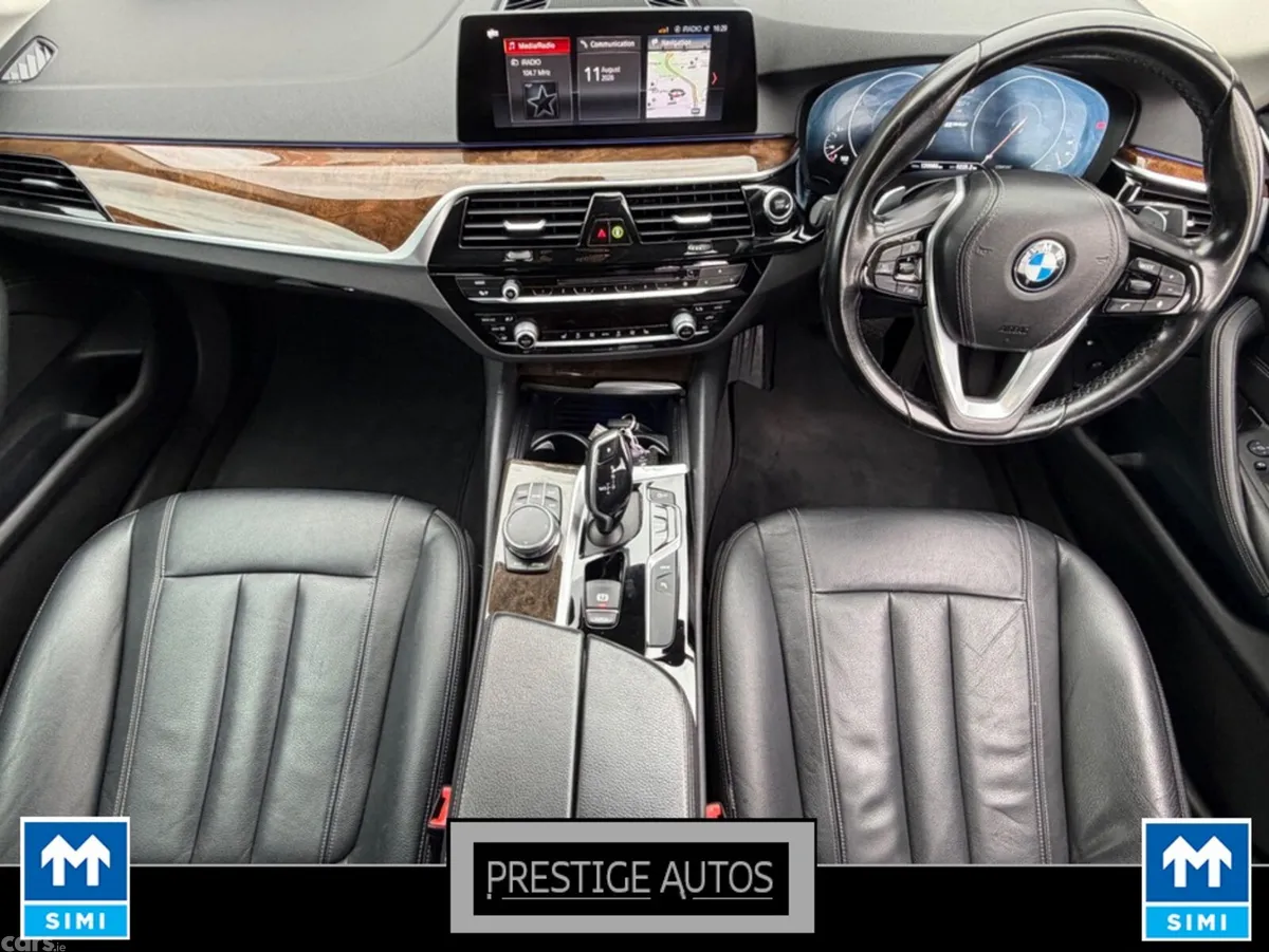 BMW 5-Series Saloon, Petrol Plug-in Hybrid, 2019, Grey