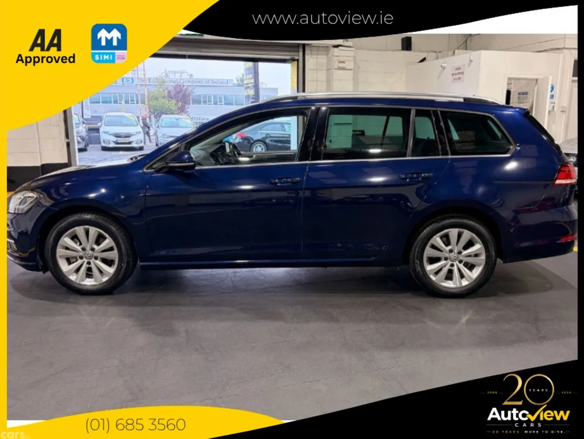 Volkswagen Golf Estate, Petrol, 2018, Blue