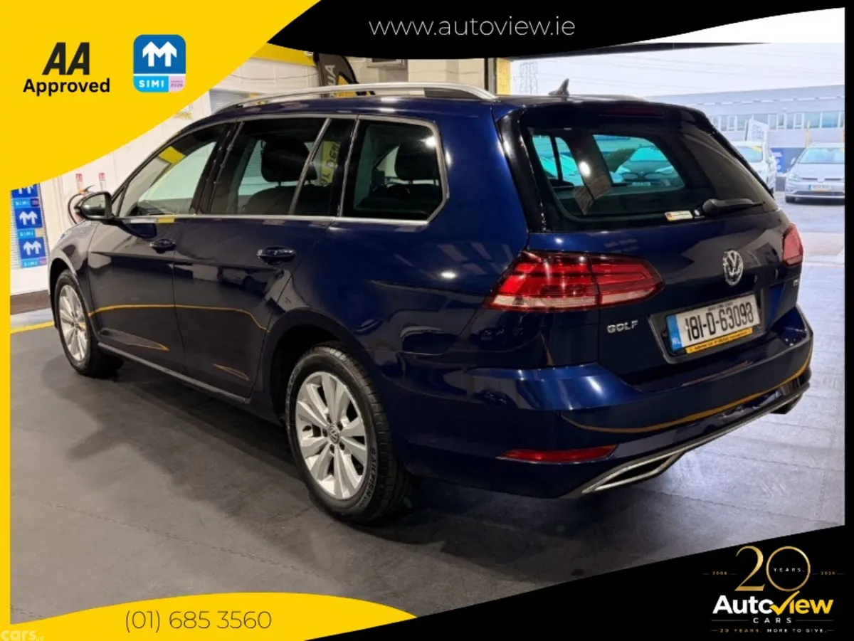 Volkswagen Golf Estate, Petrol, 2018, Blue