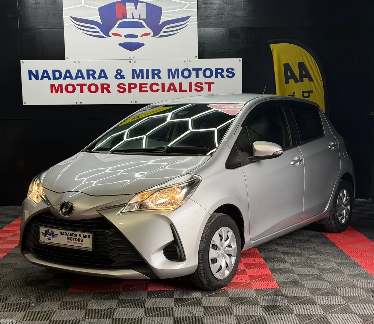 Toyota Vitz Hatchback, Petrol, 2017, Grey