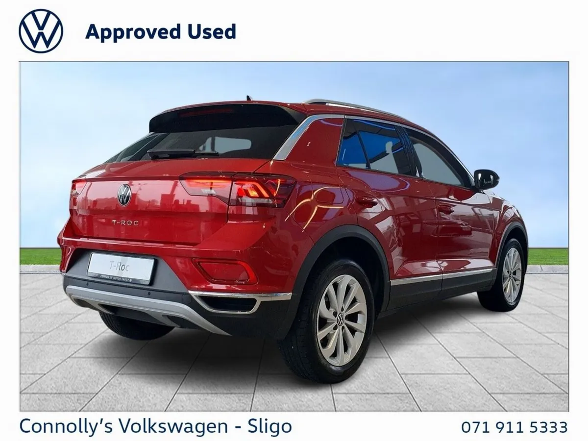 Volkswagen T-Roc SUV, Diesel, 2023, Red