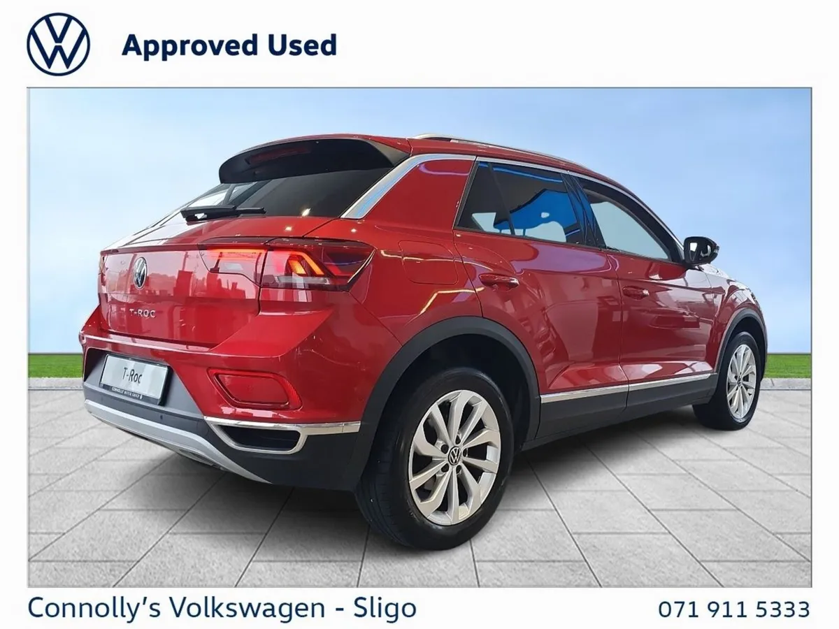 Volkswagen T-Roc SUV, Diesel, 2023, Red