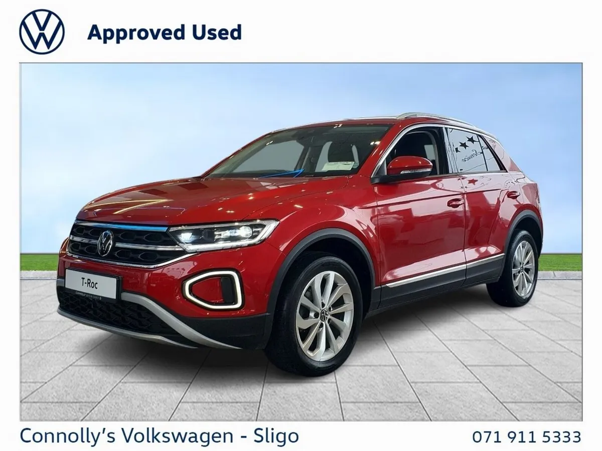 Volkswagen T-Roc SUV, Diesel, 2023, Red