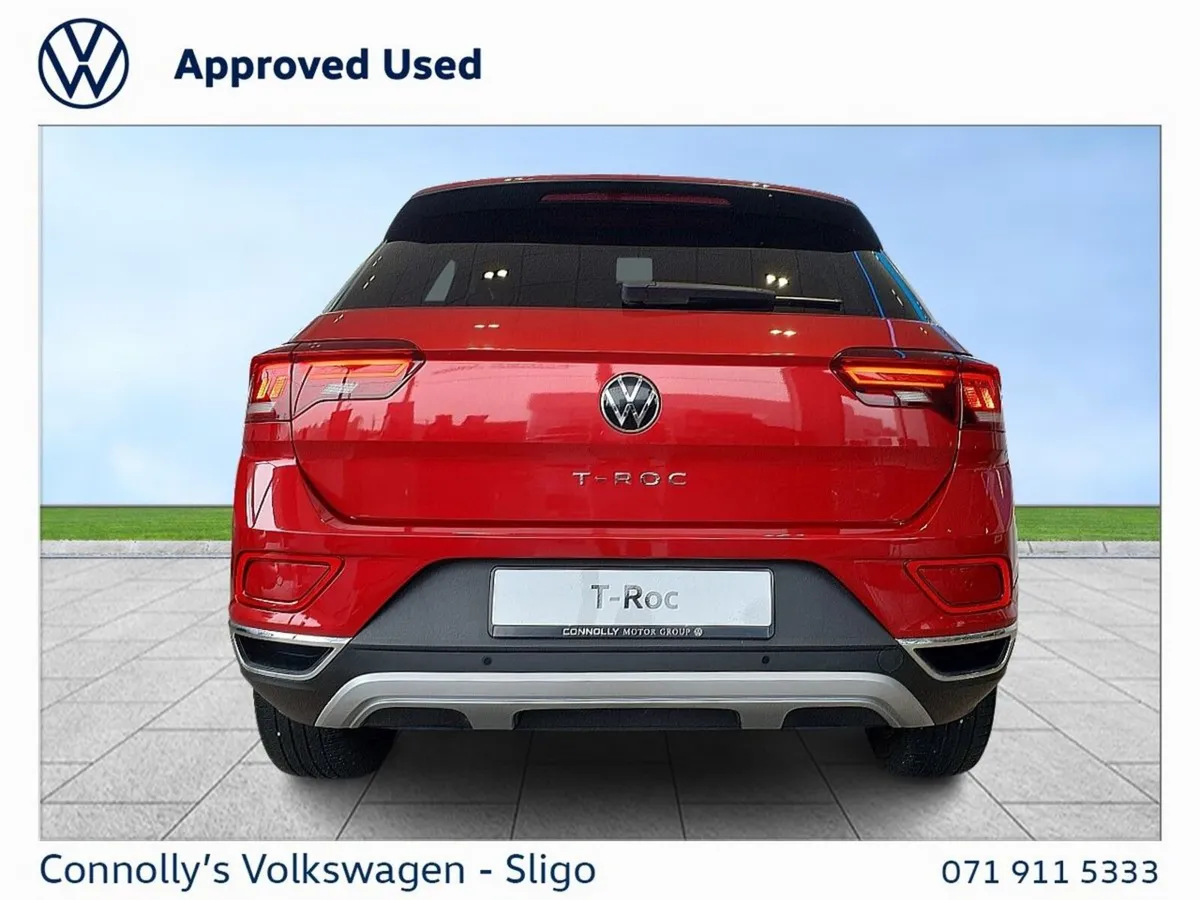 Volkswagen T-Roc SUV, Diesel, 2023, Red