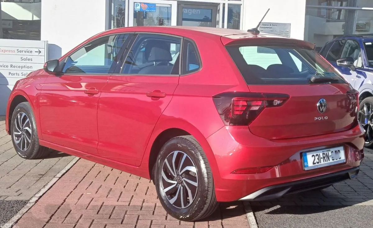 Volkswagen Polo Hatchback, Petrol, 2023, Red