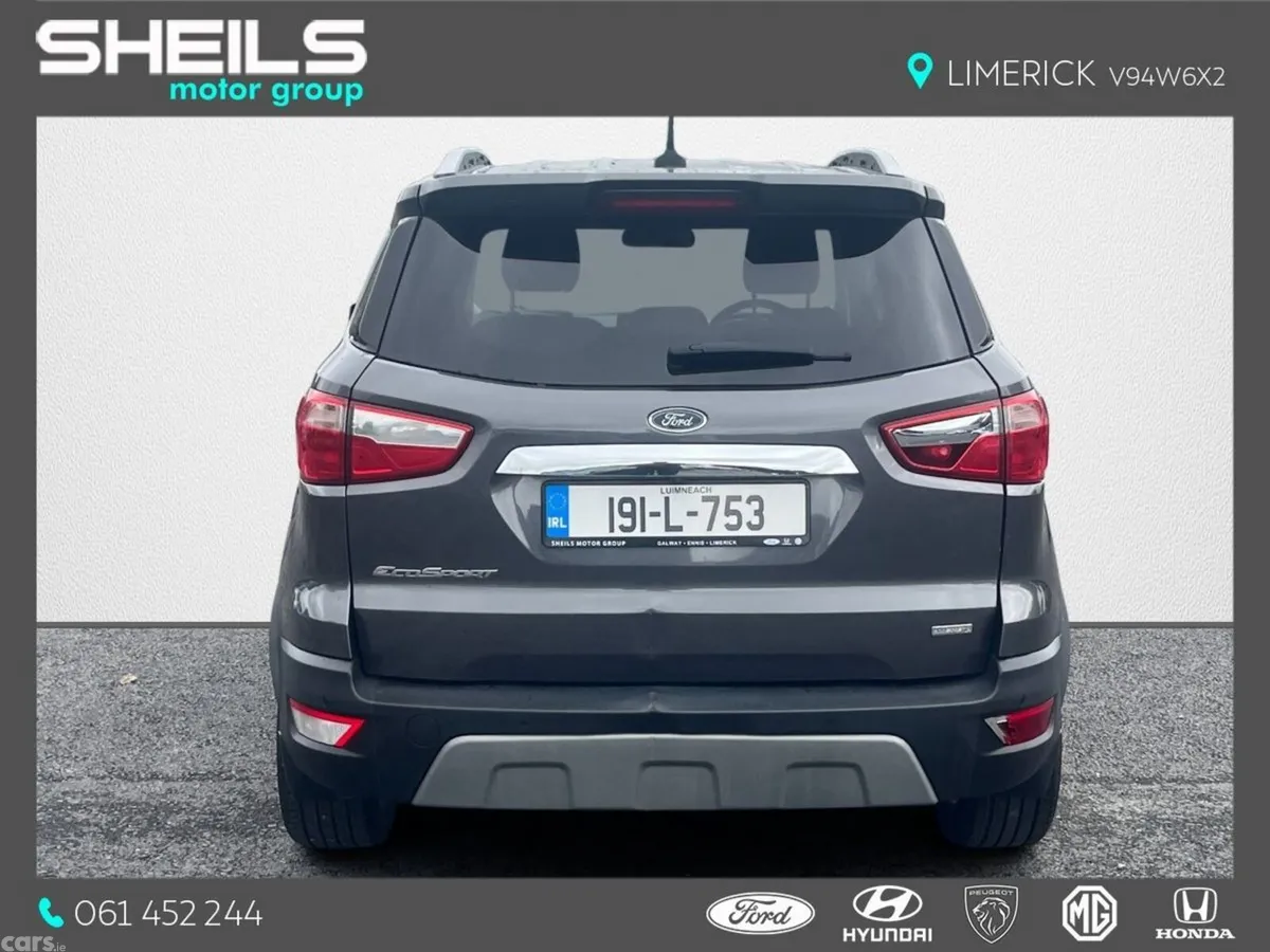 Ford EcoSport SUV, Petrol, 2019, Grey