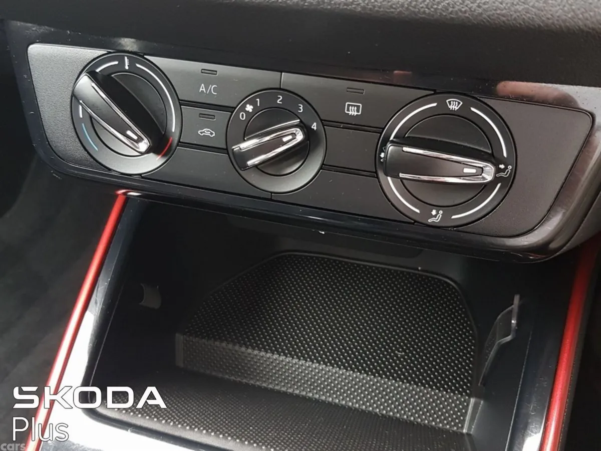 Skoda Fabia Hatchback, Petrol, 2024, Red