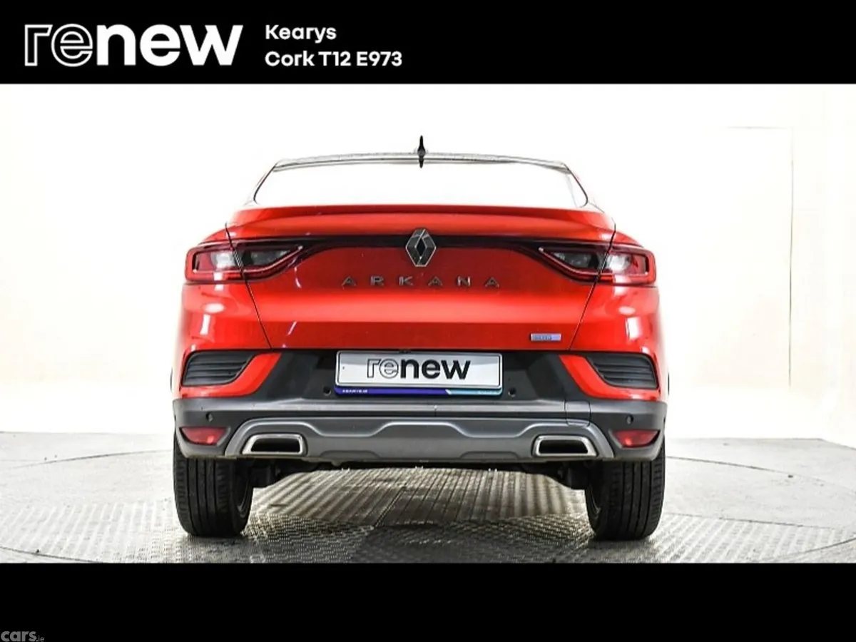 Renault Arkana SUV, Petrol Hybrid, 2023, Red