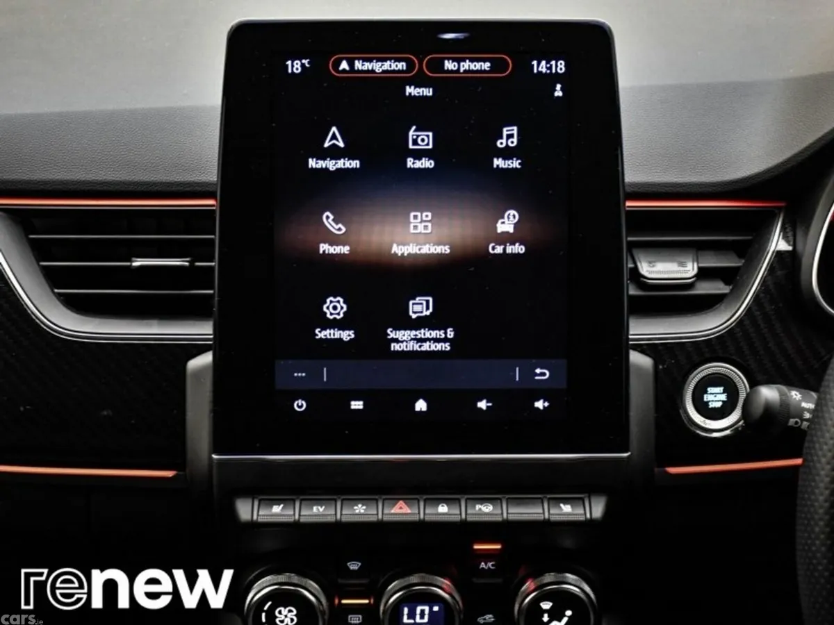 Renault Arkana SUV, Petrol Hybrid, 2023, Red