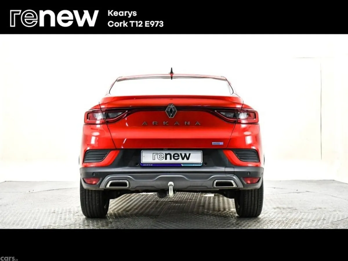 Renault Arkana SUV, Petrol Hybrid, 2022, Red