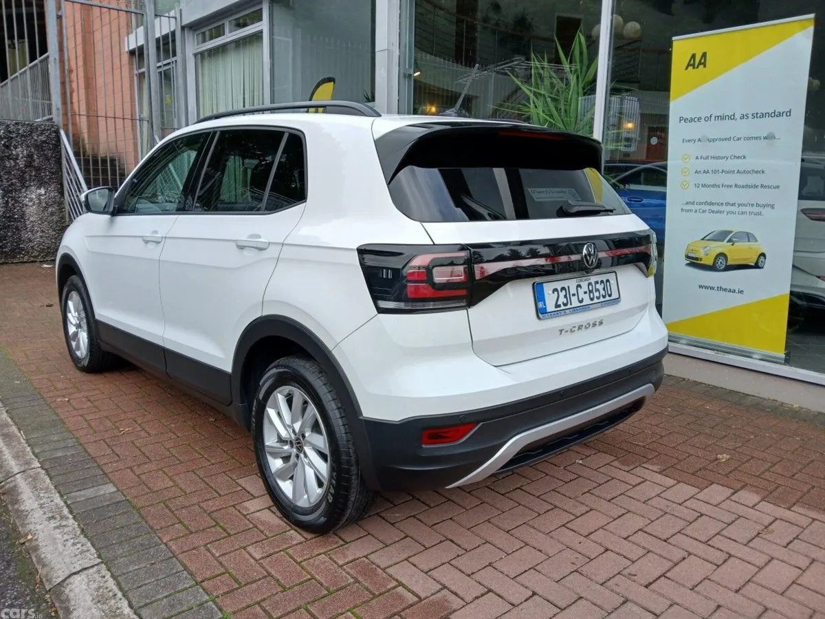 Volkswagen T-Cross SUV, Petrol, 2023, White