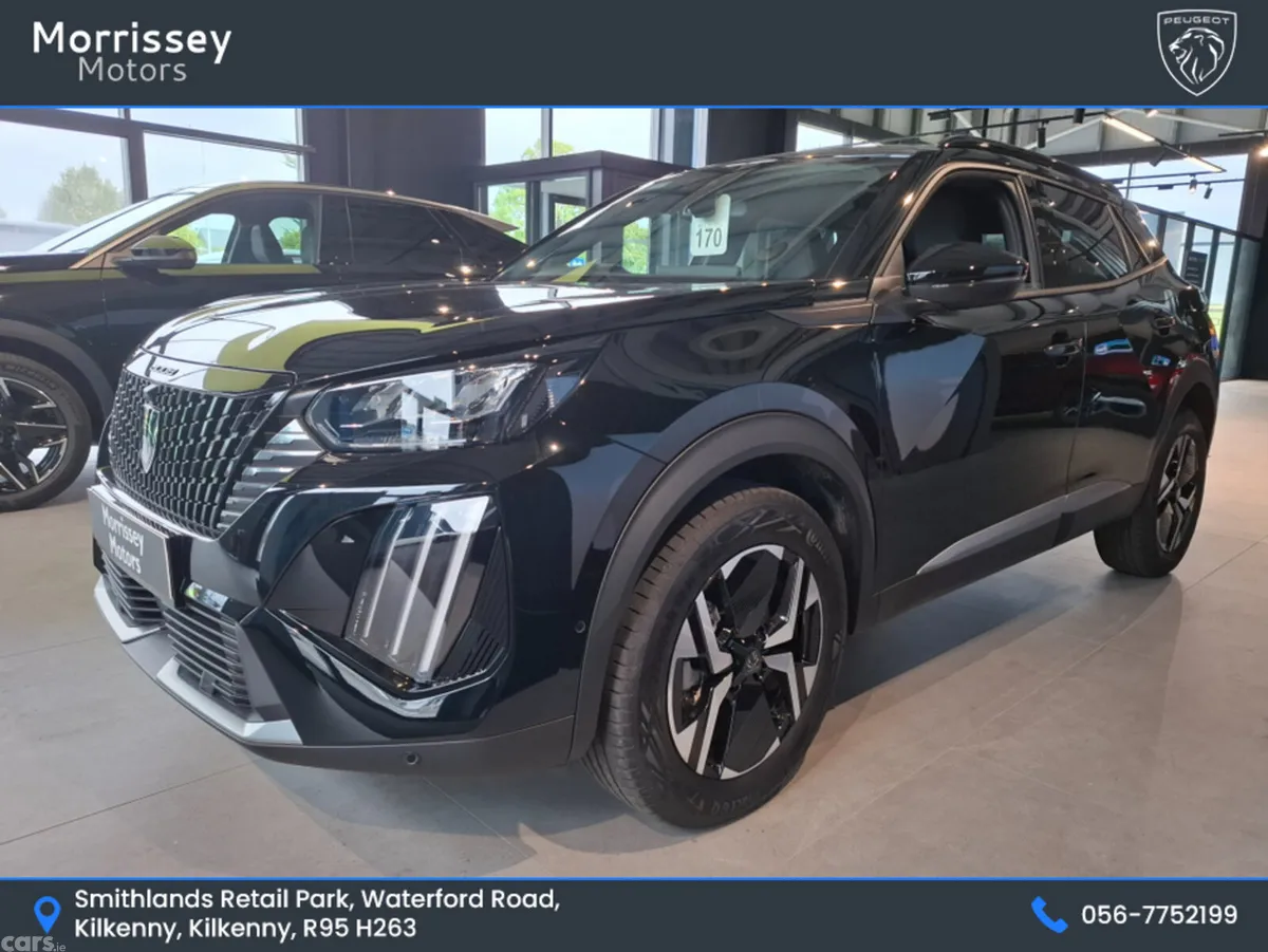 Peugeot 2008 SUV, Petrol Hybrid, 2026, Blue