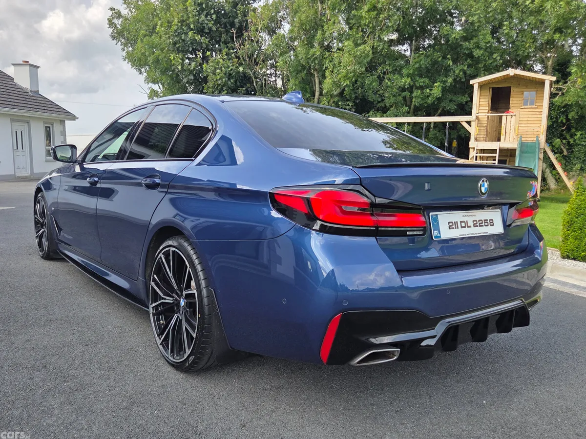 BMW 5-Series Saloon, Diesel, 2021, Blue