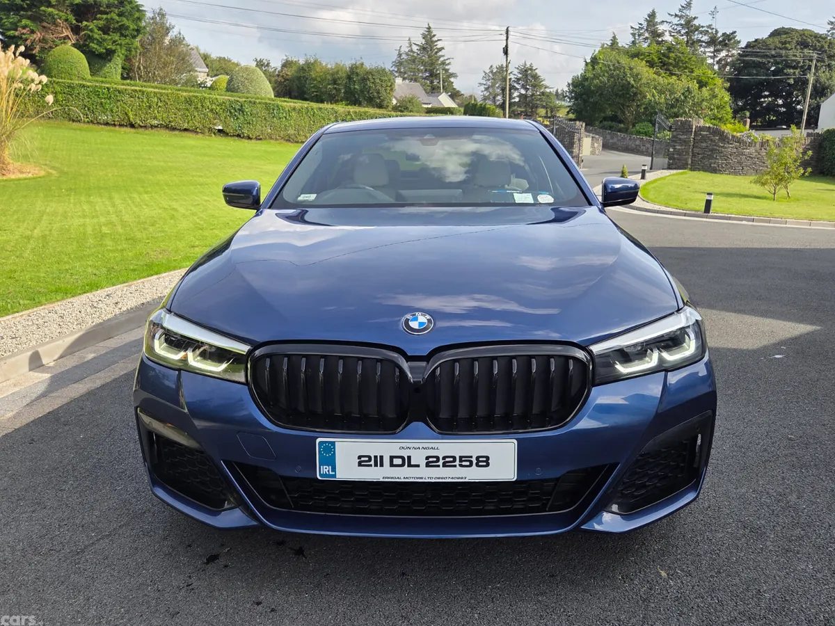 BMW 5-Series Saloon, Diesel, 2021, Blue