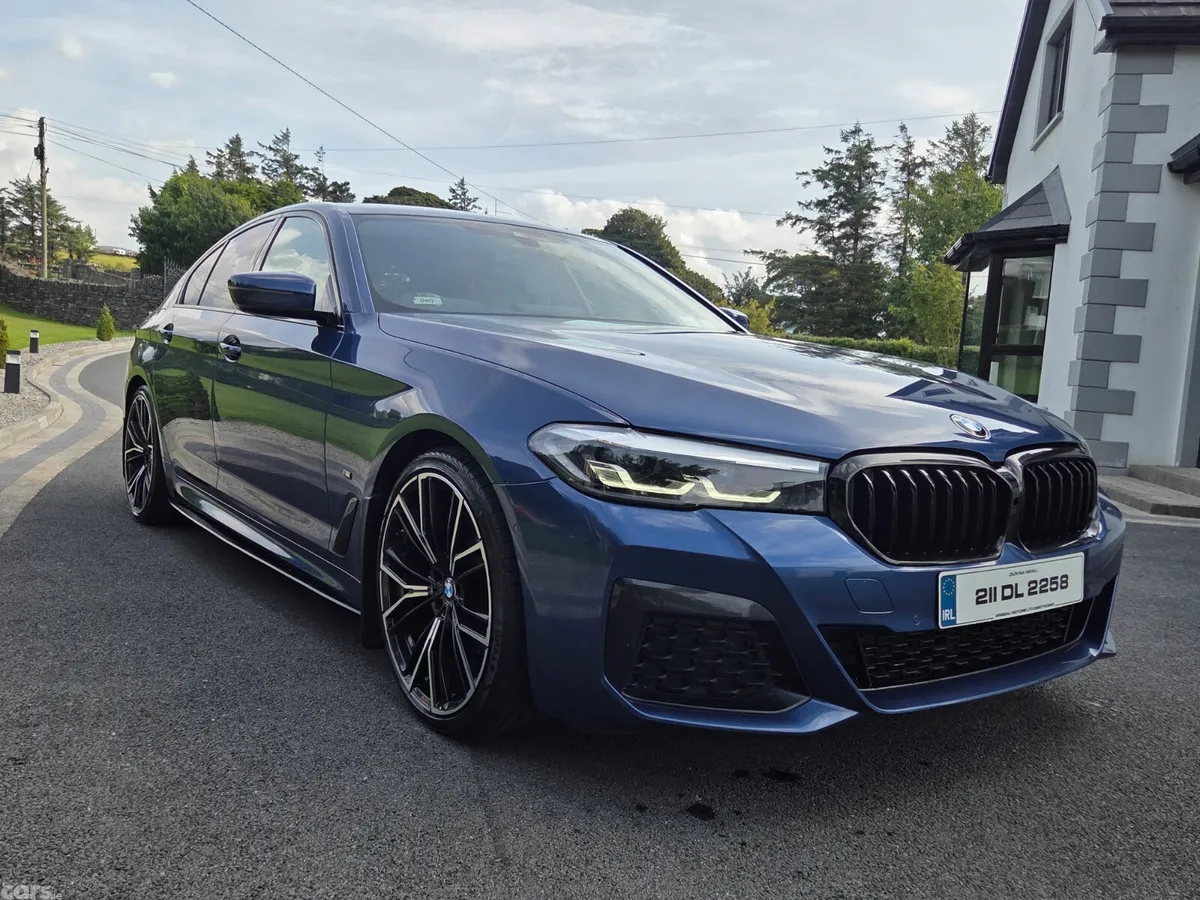 BMW 5-Series Saloon, Diesel, 2021, Blue