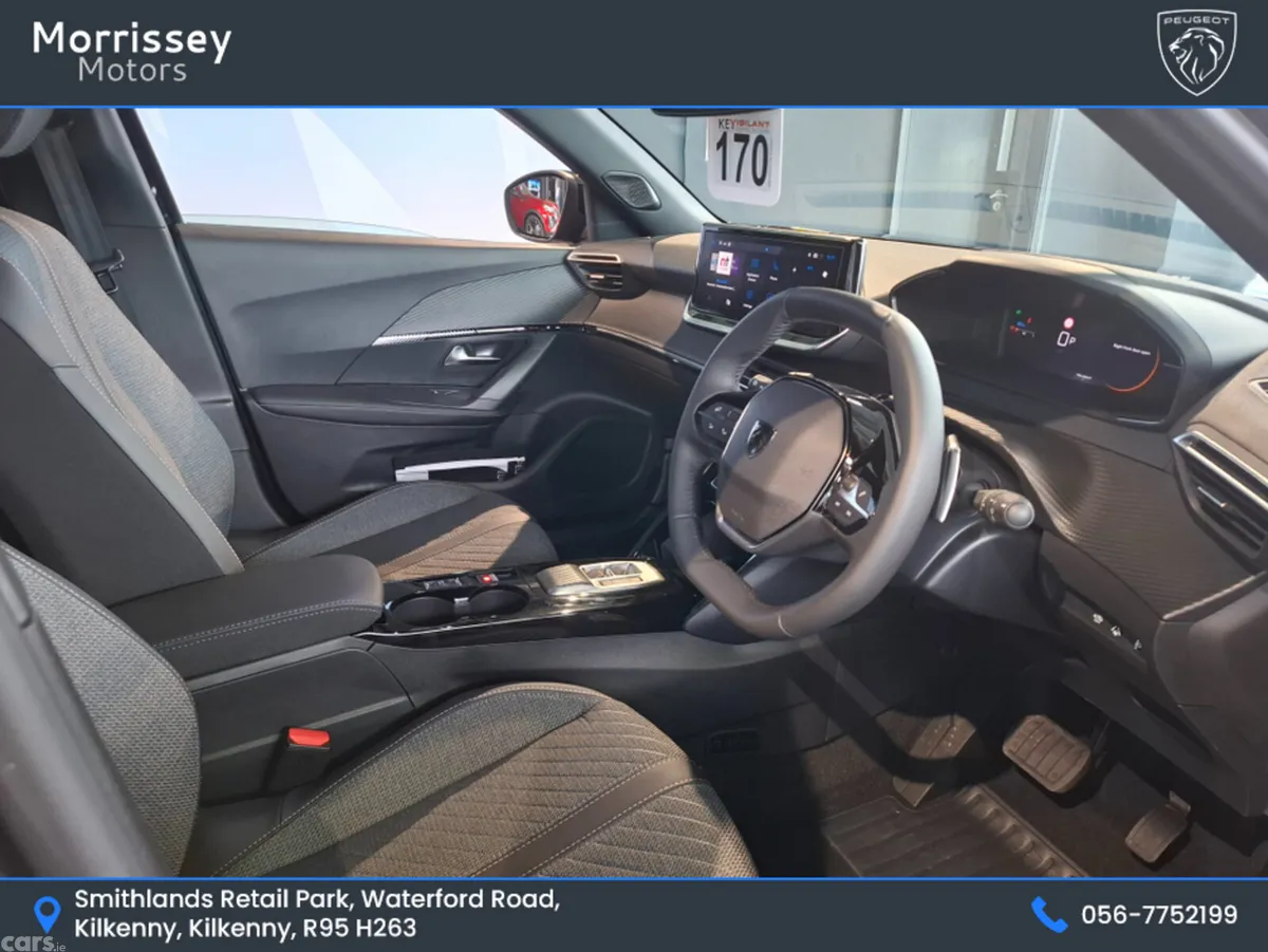 Peugeot 2008 SUV, Petrol Hybrid, 2026, Blue