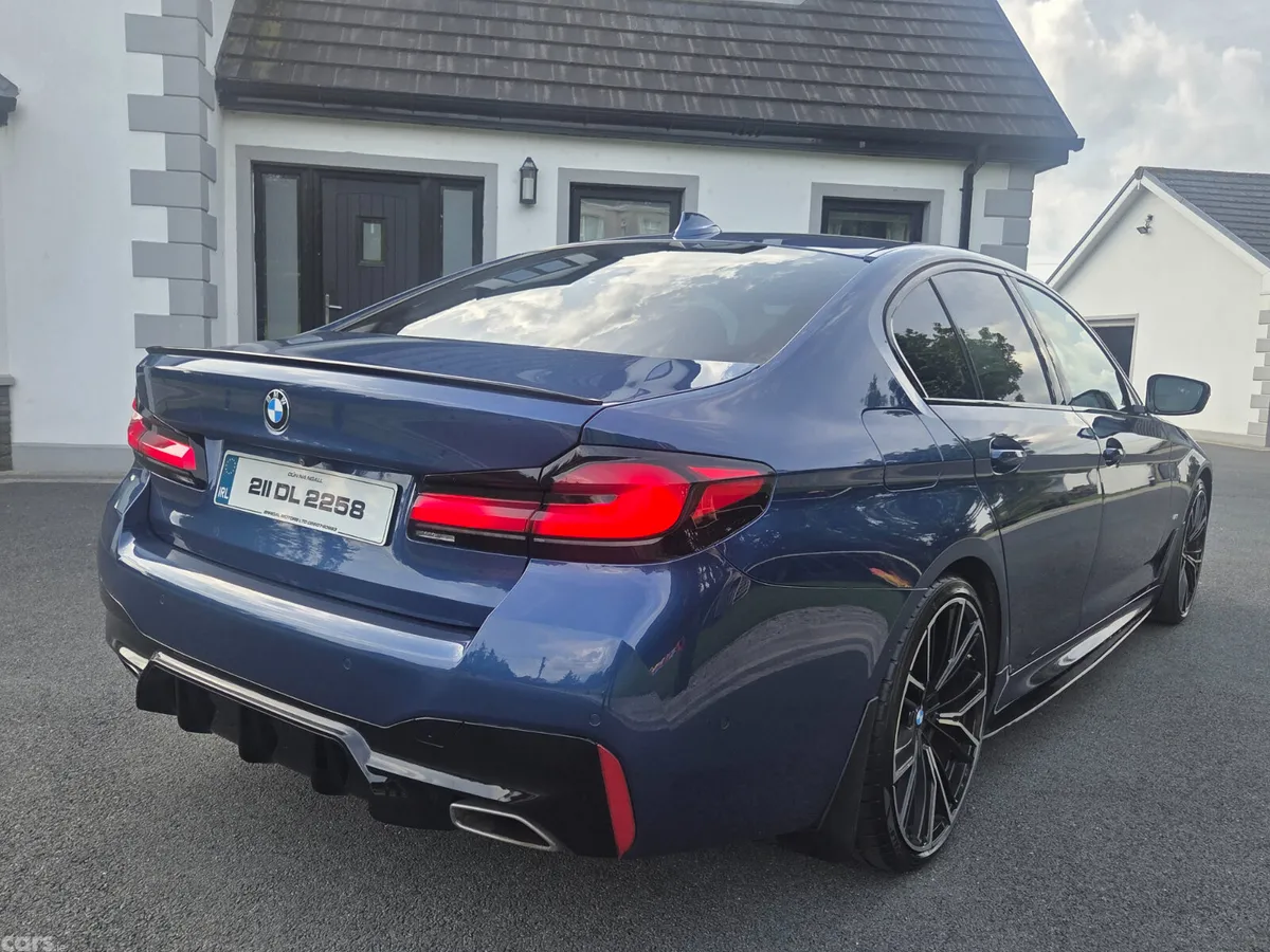 BMW 5-Series Saloon, Diesel, 2021, Blue