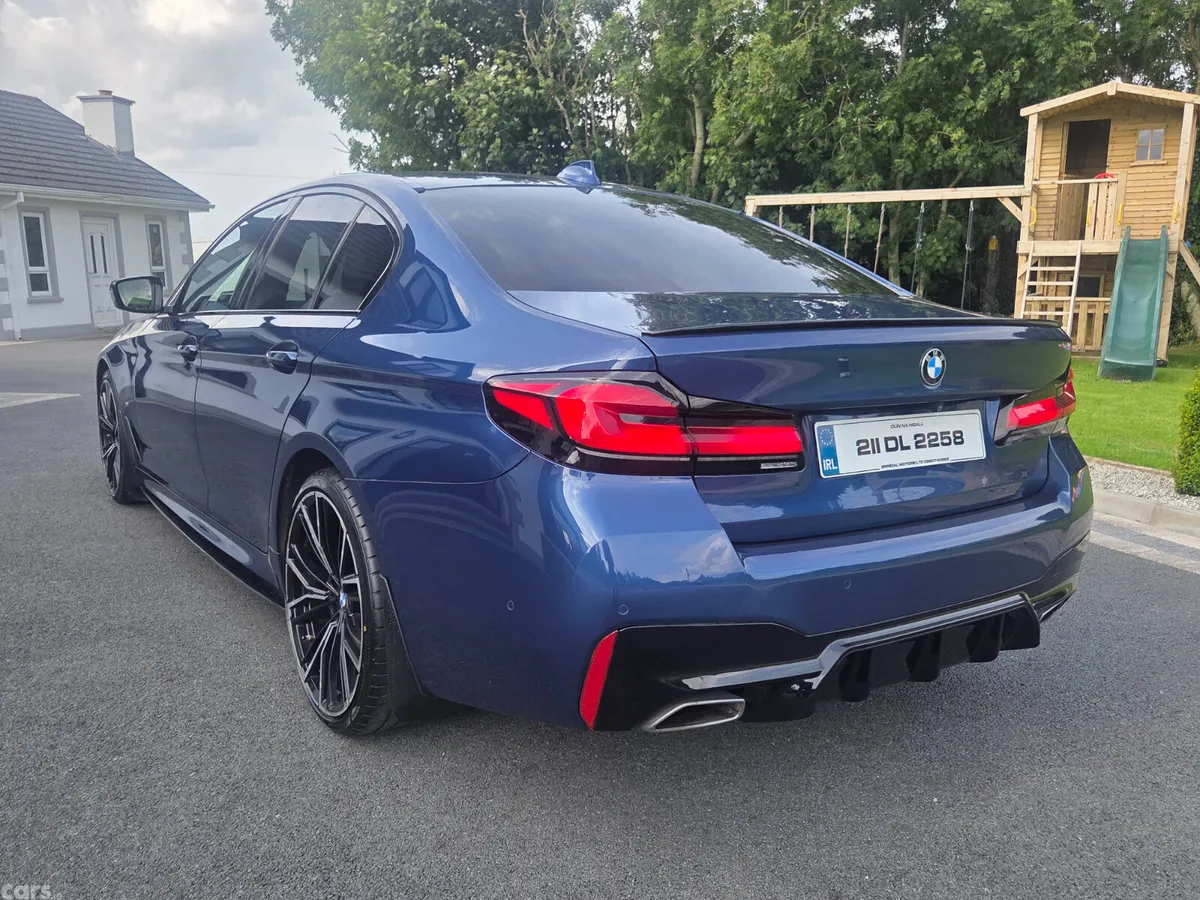 BMW 5-Series Saloon, Diesel, 2021, Blue