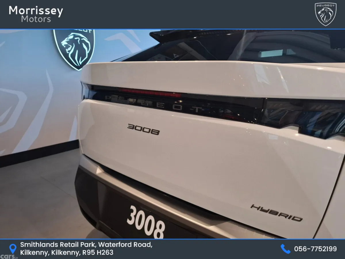 Peugeot 3008 SUV, Petrol Hybrid, 2026, White