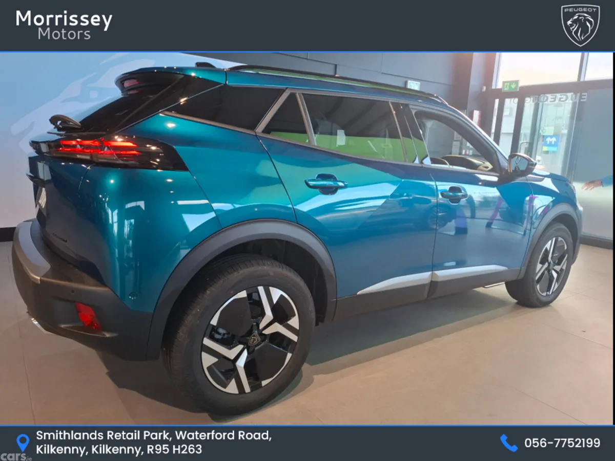 Peugeot 2008 SUV, Petrol Hybrid, 2026, Blue