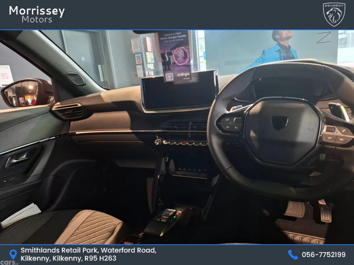 Peugeot 2008 SUV, Petrol Hybrid, 2026, Red