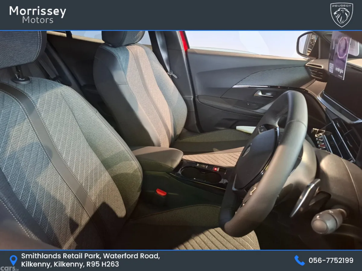 Peugeot 2008 SUV, Petrol Hybrid, 2026, Red