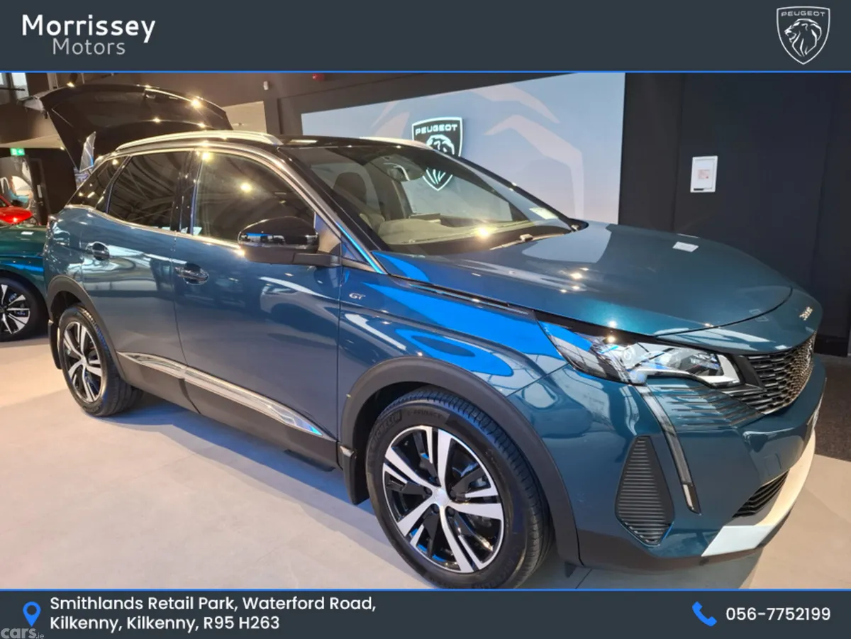Peugeot 3008 MPV, Petrol Hybrid, 2024, Blue