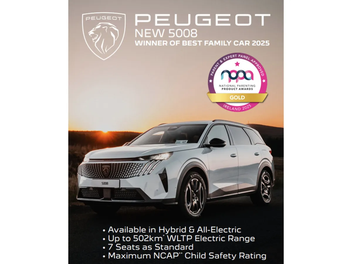 Peugeot 5008 SUV, Petrol Hybrid, 2026, White