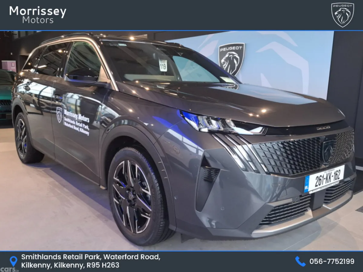Peugeot 5008 MPV, Petrol Hybrid, 2026, Grey