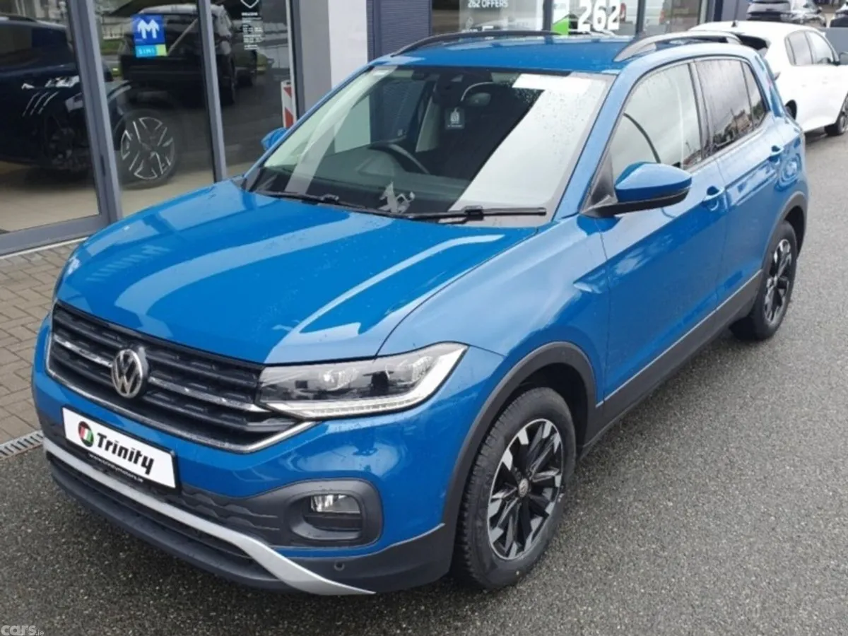 Volkswagen T-Cross SUV, Petrol, 2020, Blue