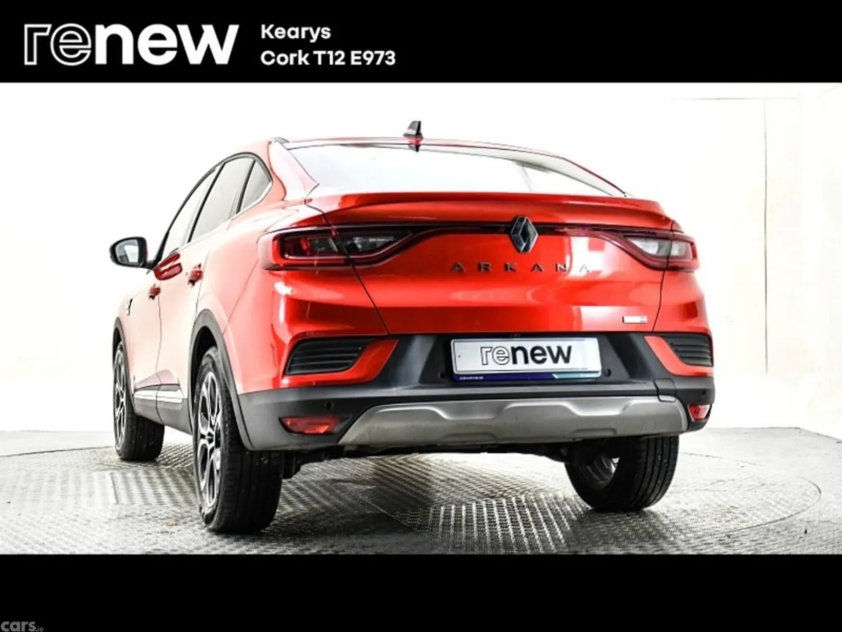 Renault Arkana SUV, Petrol Hybrid, 2022, Red