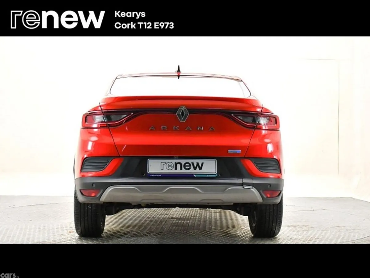 Renault Arkana SUV, Petrol Hybrid, 2022, Red