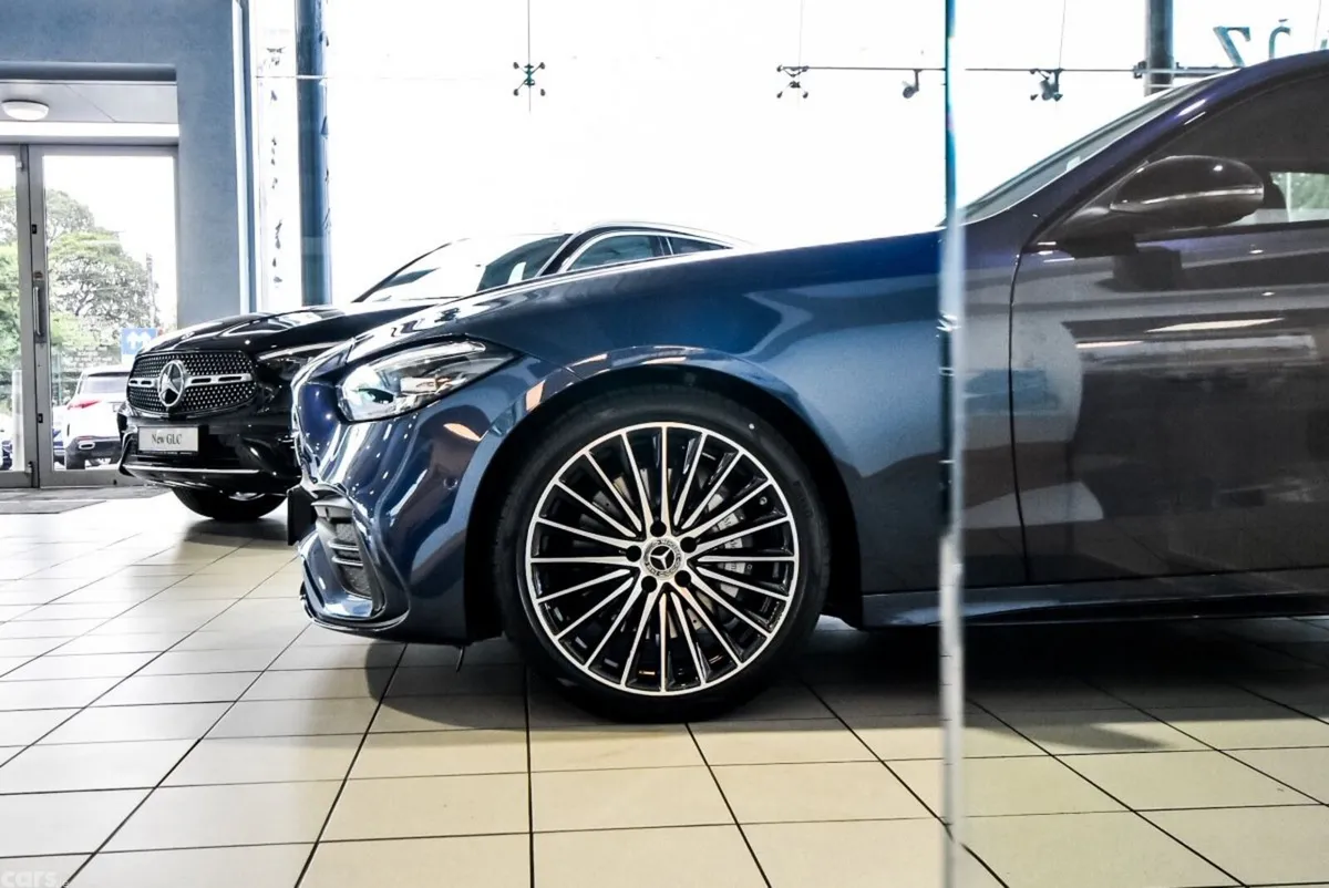 Mercedes-Benz C-Class Saloon, Diesel Hybrid, 2027, Blue