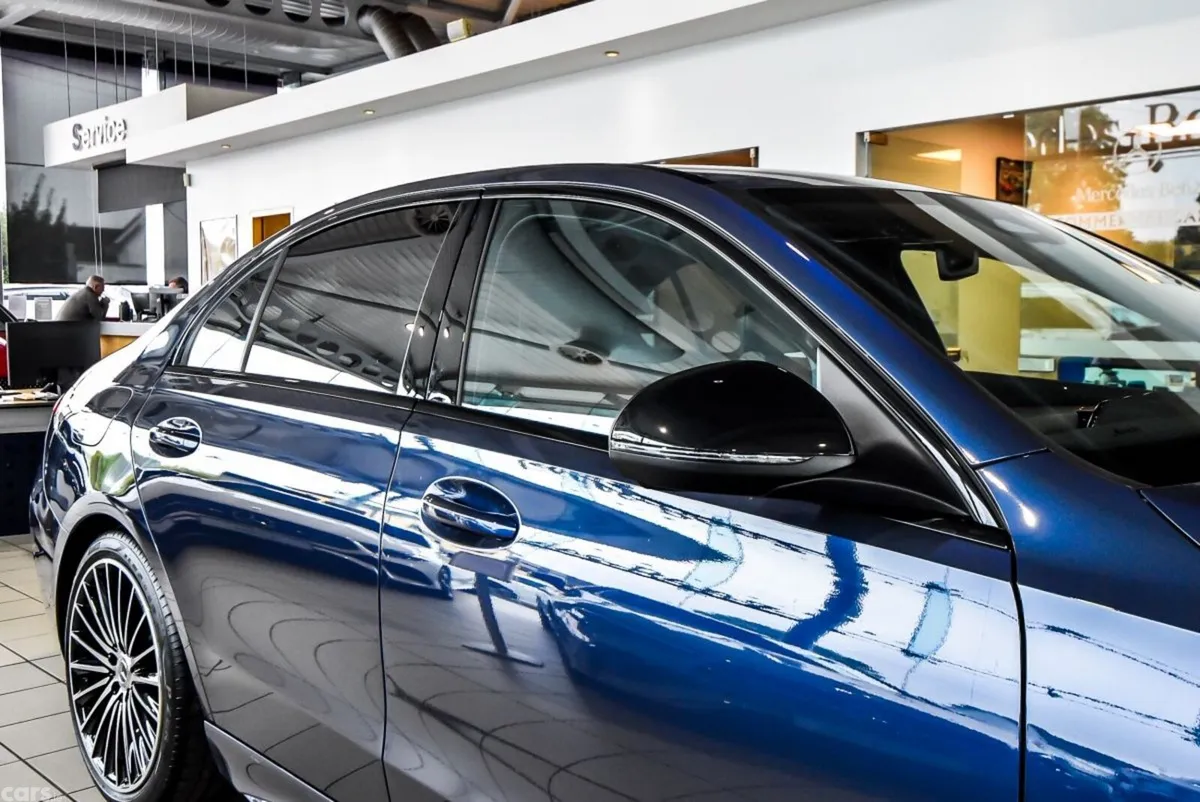 Mercedes-Benz C-Class Saloon, Diesel Hybrid, 2027, Blue