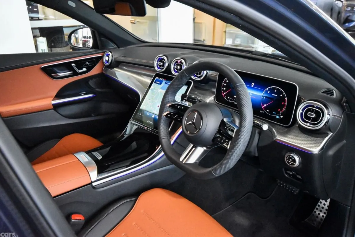 Mercedes-Benz C-Class Saloon, Diesel Hybrid, 2027, Blue
