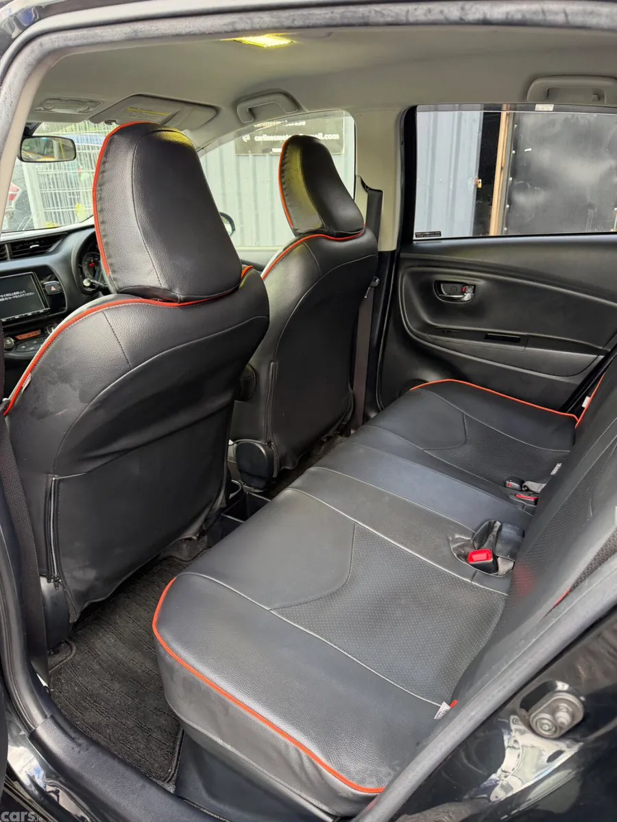 Toyota Vitz Hatchback, Petrol Hybrid, 2017, Black