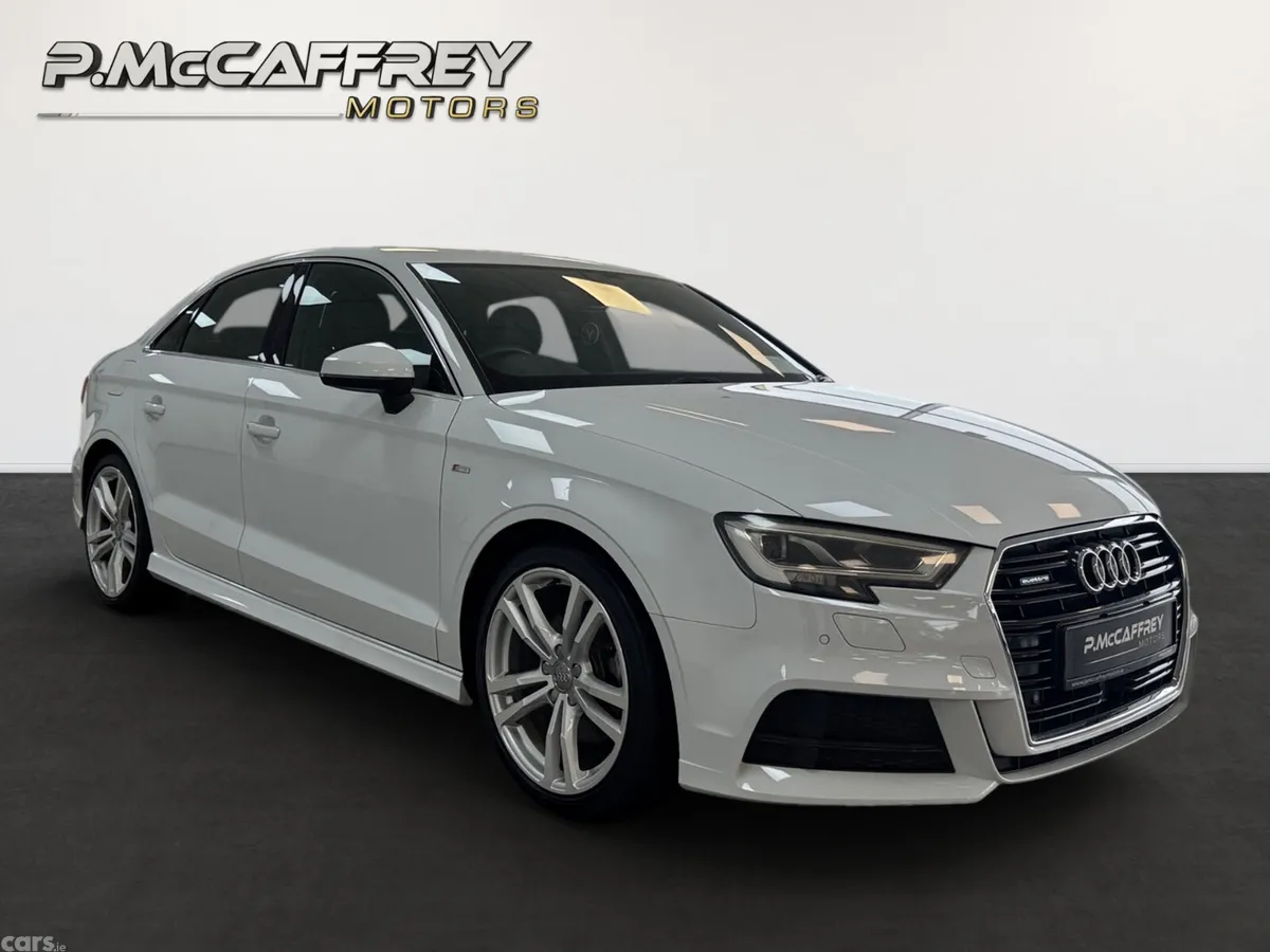 Audi A3 Saloon, Petrol, 2017, White
