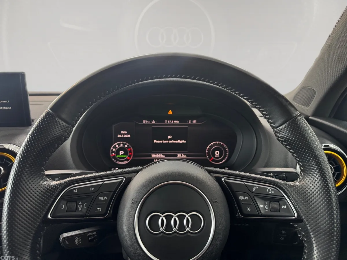 Audi A3 Saloon, Petrol, 2017, White