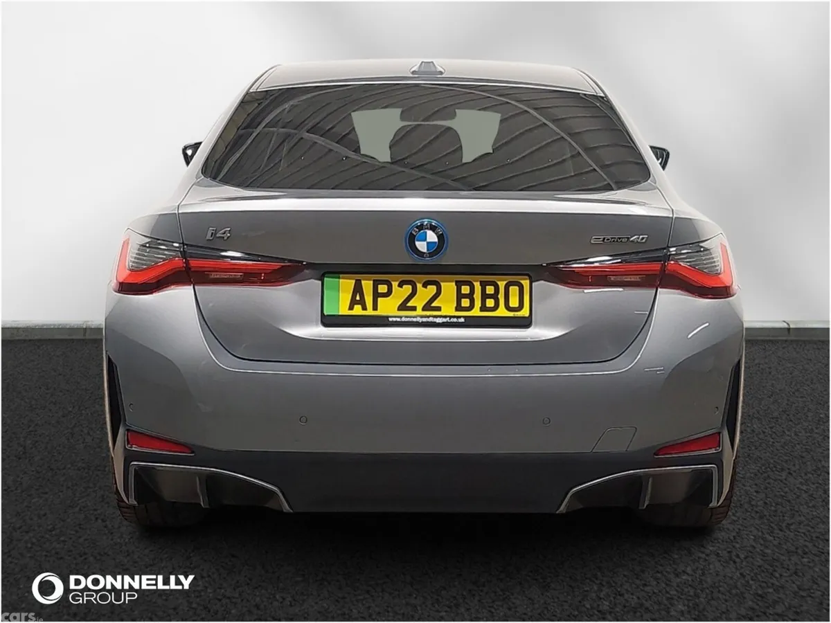 BMW i4 Hatchback, Electric, 2022, Grey
