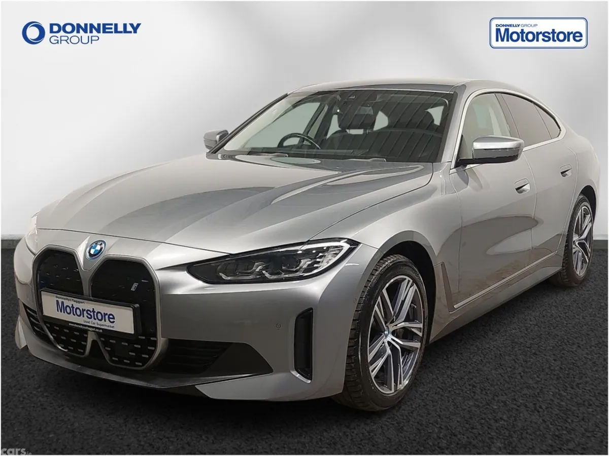 BMW i4 Hatchback, Electric, 2022, Grey