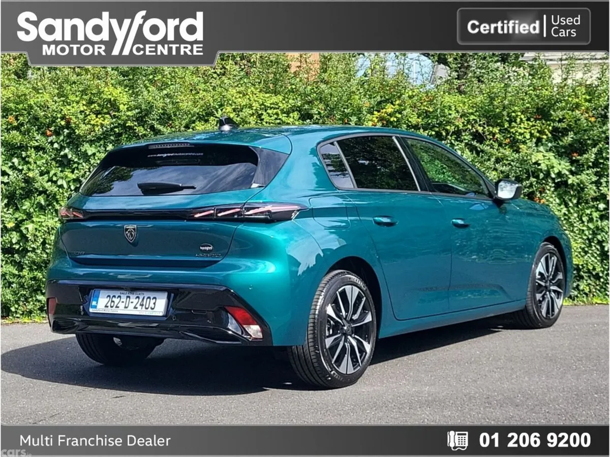 Peugeot 308 Hatchback, Petrol Hybrid, 2026, Blue