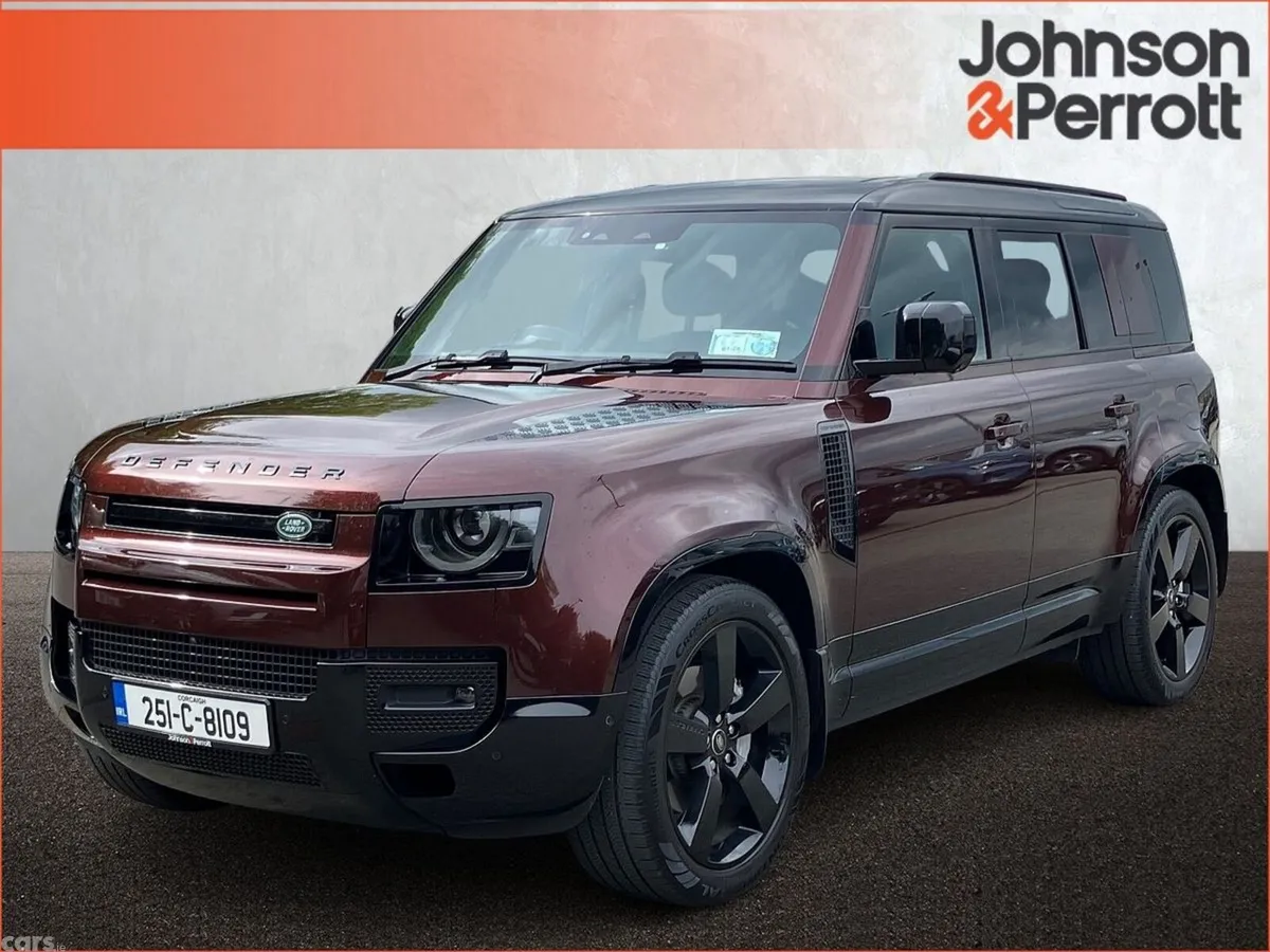 Land Rover Defender SUV, Petrol Plug-in Hybrid, 2025, Red