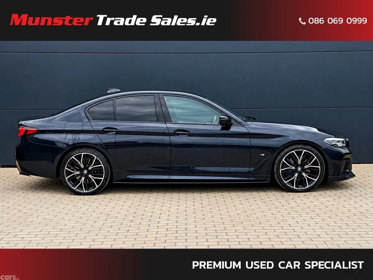 BMW 5-Series Saloon, Diesel, 2022, Black