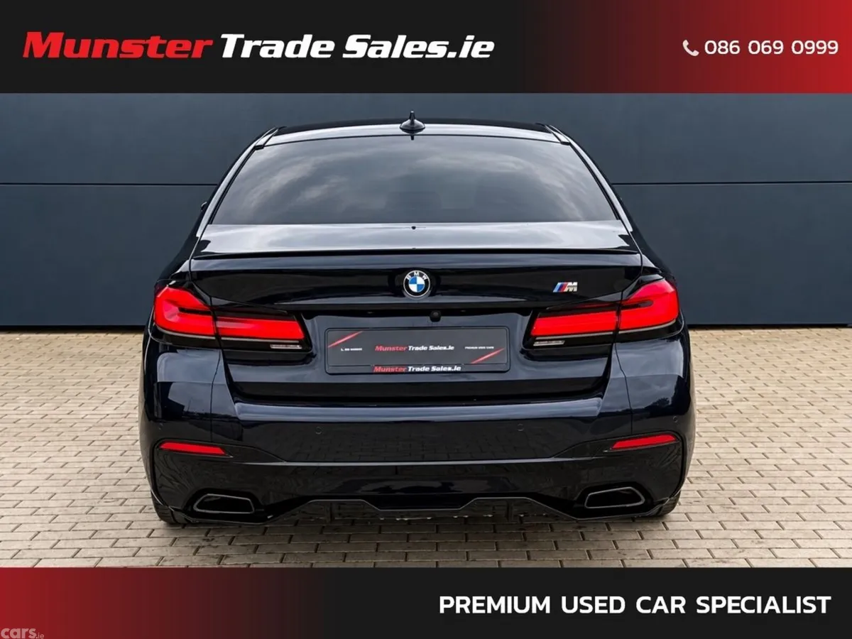 BMW 5-Series Saloon, Diesel, 2022, Black