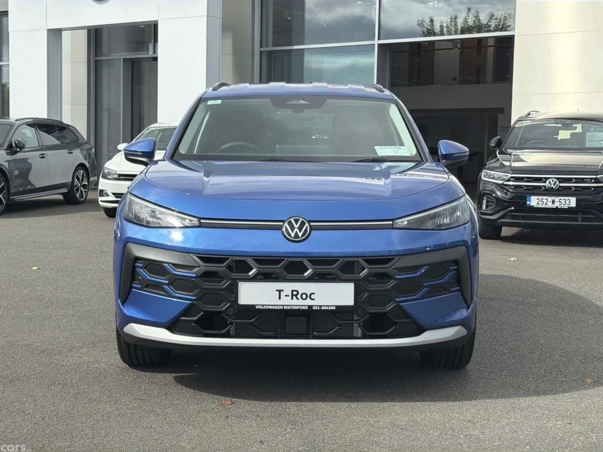 Volkswagen T-Roc SUV, Petrol, 2026, Blue