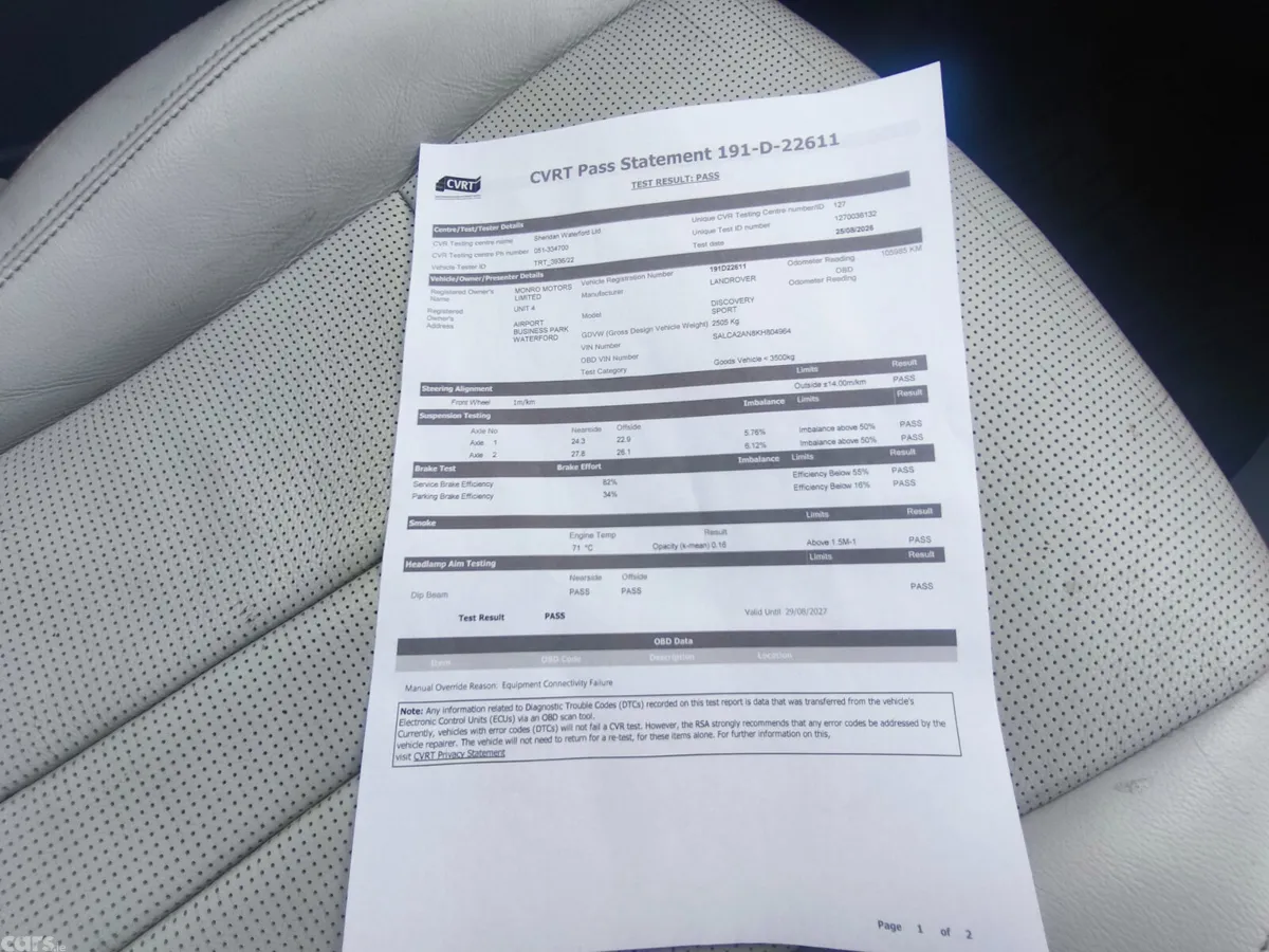 Land Rover Discovery Sport SUV, Diesel, 2019, Black