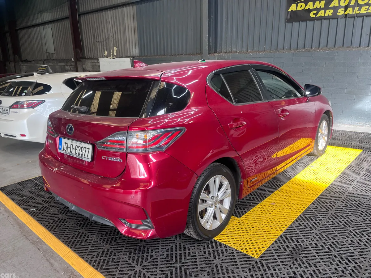 Lexus CT Hatchback, Petrol Hybrid, 2015, Red